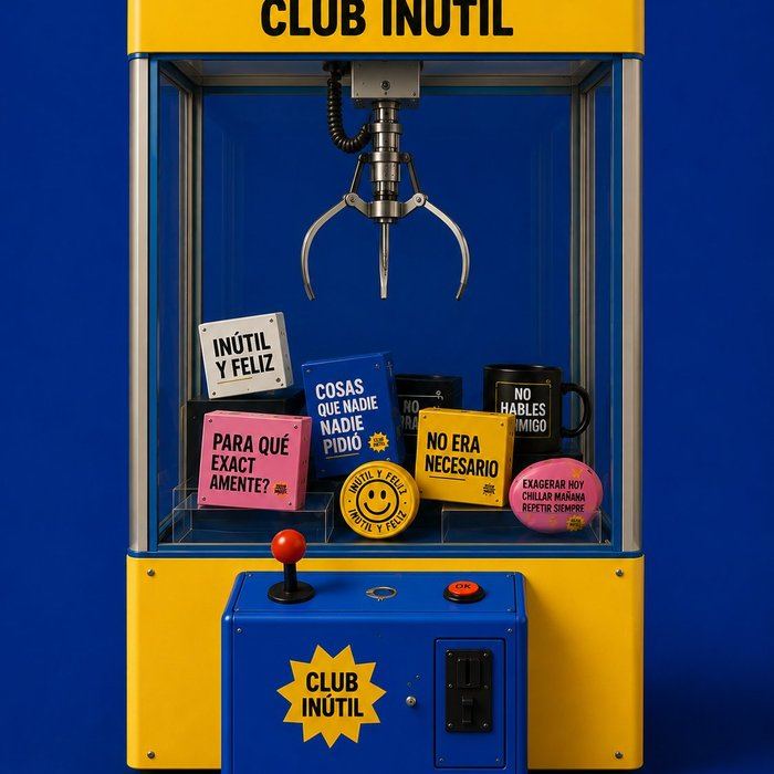Máquina garra Club Inútil
